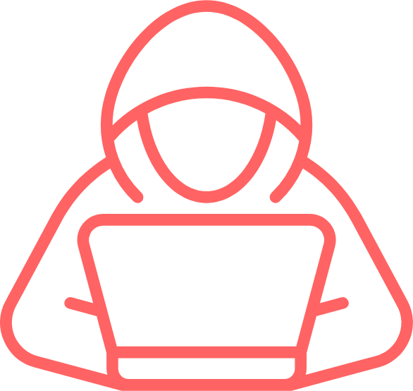 Scammer illustration